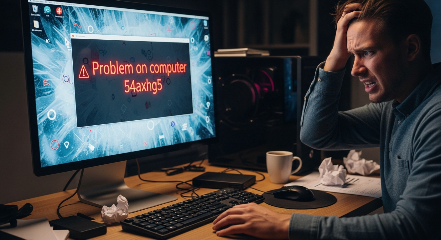 Problem on Computer 54axhg5