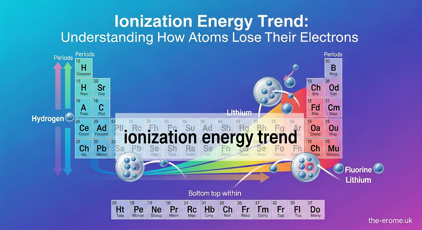 ionization energy trend